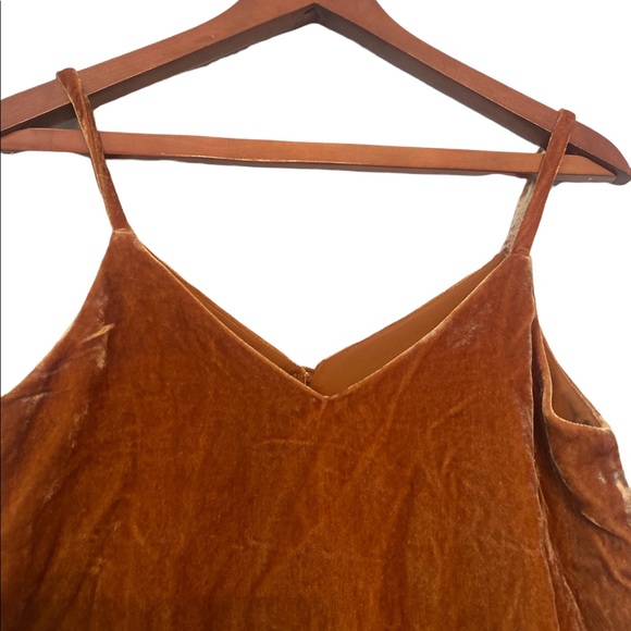 Madewell Rust Colored Button Front Top - Picture 4 of 11